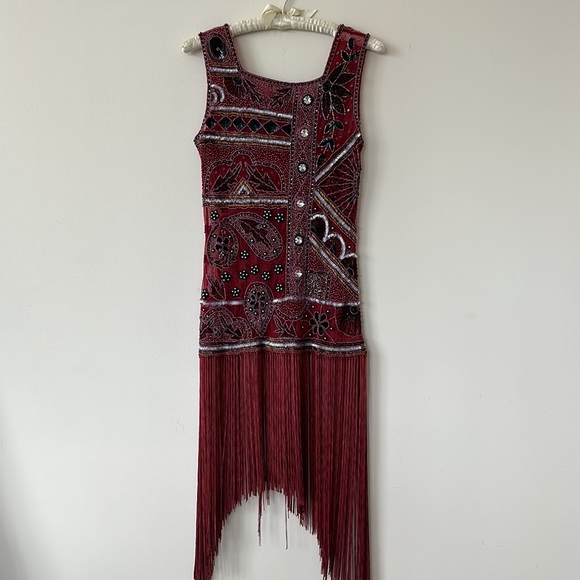 Unique Vintage flapper 20’s style dress - Picture 2 of 5